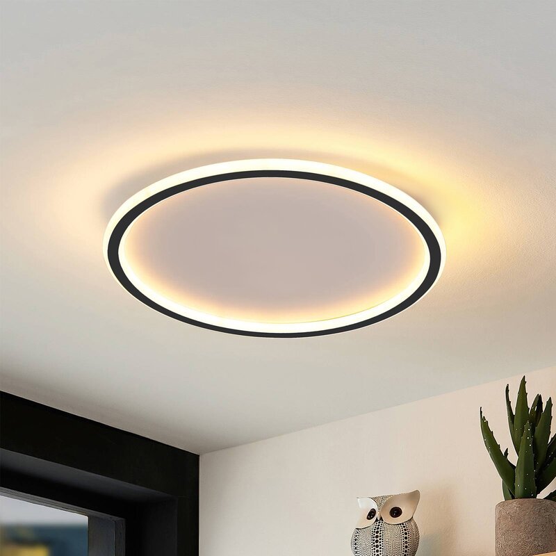 Modern Dimmable 3 Colour Temp Round LED Flush Mount Ceiling Light